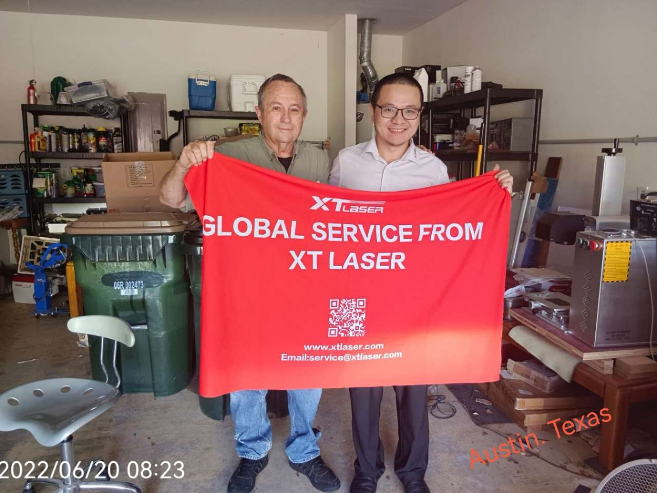 Serbisyong walang pag-aalala, magsimula sa bagong araw XTlaser After-sales Global Service Line American Station